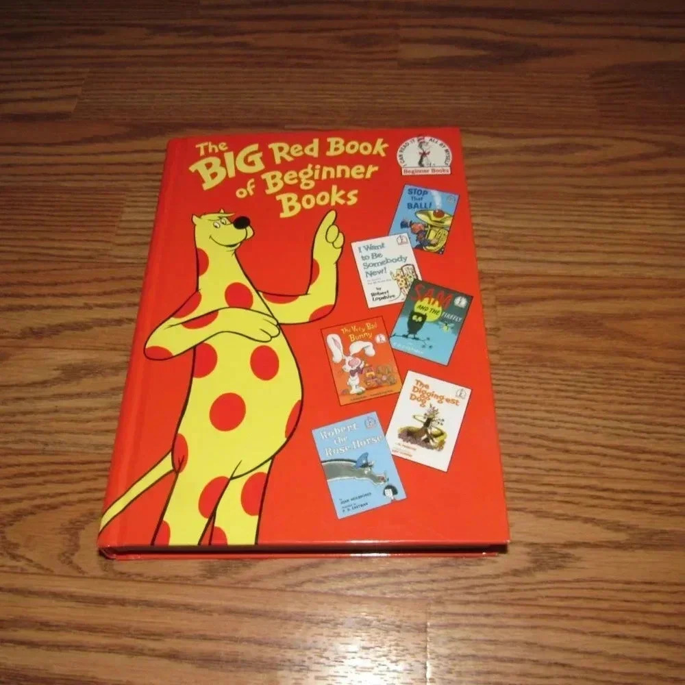 DR. SEUSS Big Red Book of Beginner Books 6 stories